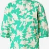 Coster Copenhagen Blouses Met Korte Mouw Blouse Dames Groen