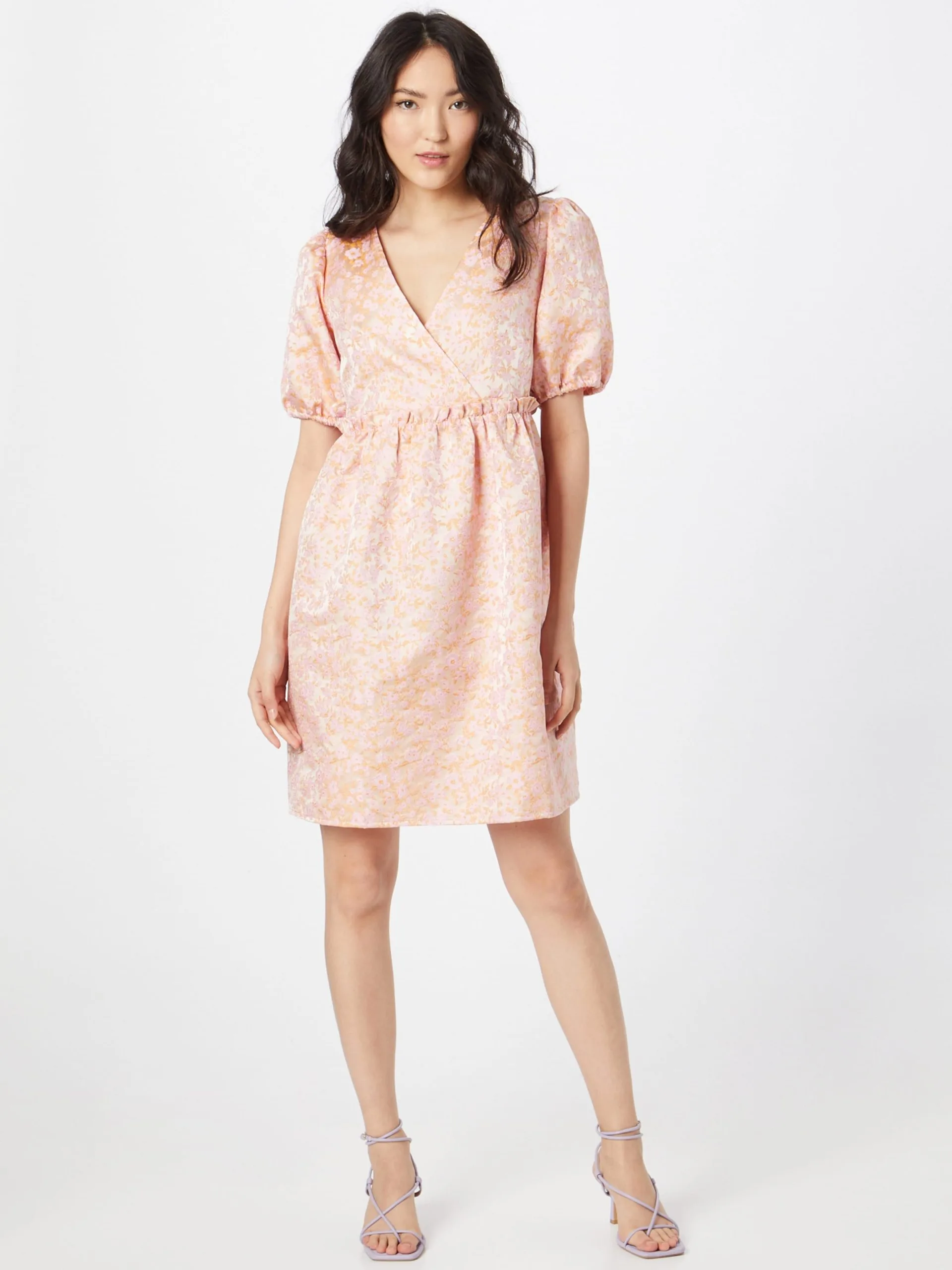 Mini Jurken Jurk Inna Dames Rosa 3 Mini Jurken Jurk Inna Dames Rosa - Afbeelding 3