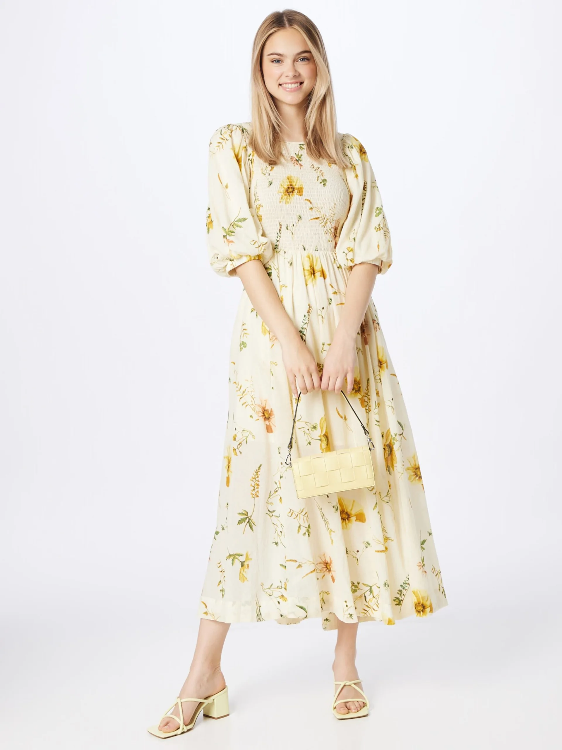 Maxi Jurken Jurk OLINE Dames Gemengde Kleuren 5 Maxi Jurken Jurk OLINE Dames Gemengde Kleuren - Afbeelding 5