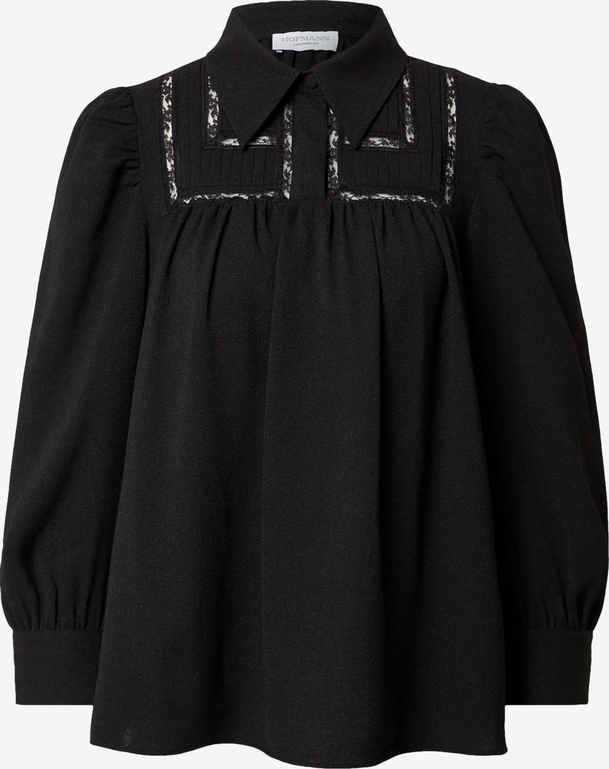 Kanten Blouses Blouse Melissa Dames Zwart 1 Kanten Blouses Blouse Melissa Dames Zwart