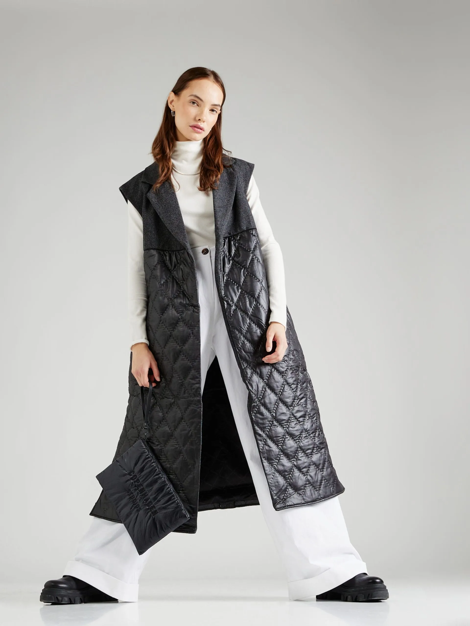 Bodywarmers Bodywarmer Dames Zwart 6 Bodywarmers Bodywarmer Dames Zwart - Afbeelding 6