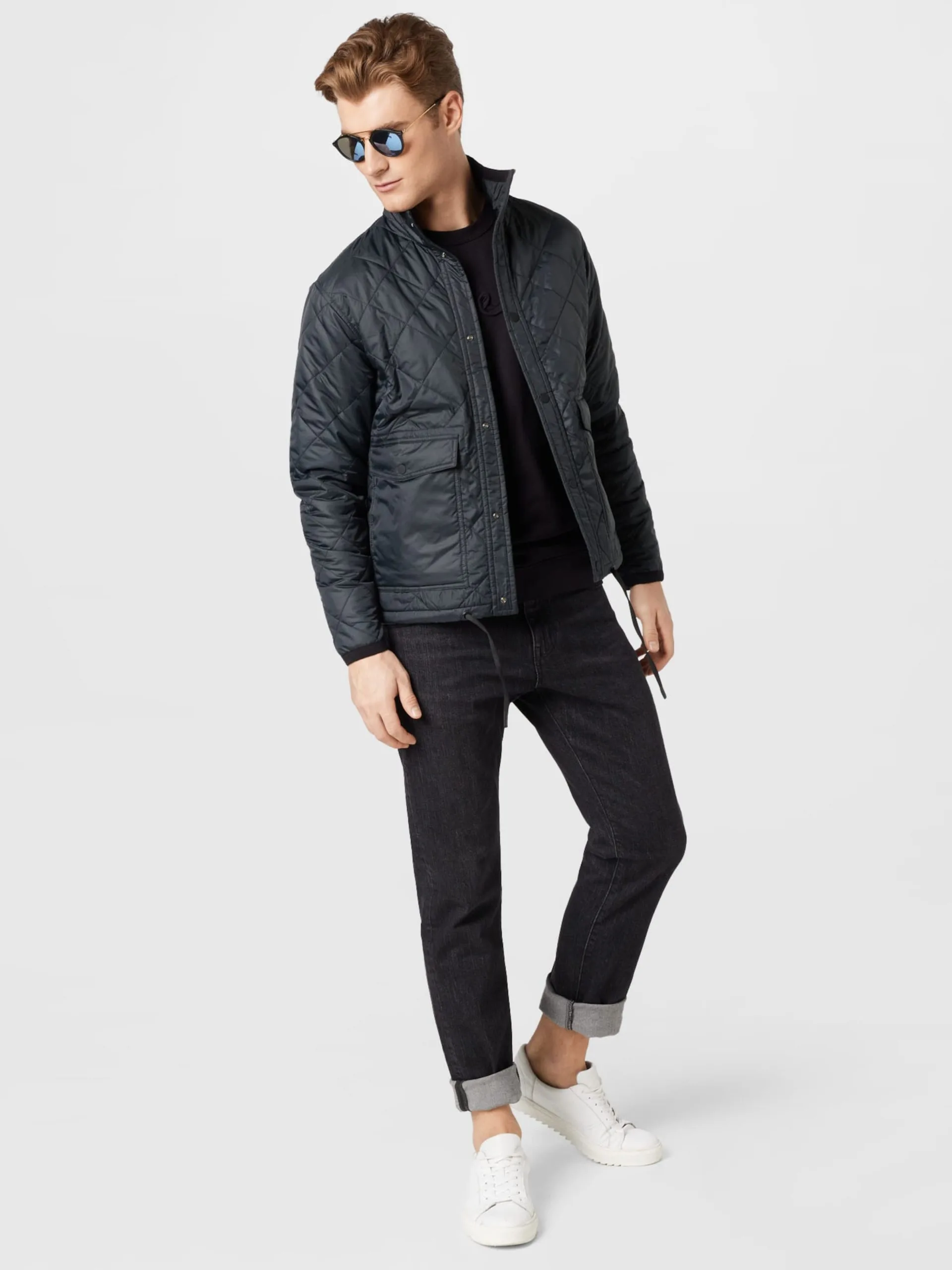 Tussenjassen Tussenjas Heren Zwart 5 Tussenjassen Tussenjas Heren Zwart - Afbeelding 5