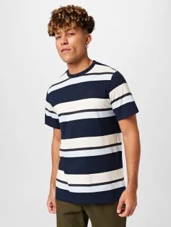 T-shirts Shirt Bradley Heren Nachtblauw / Azuur -Moss Copenhagen Verkoop c65833daaecfe4aba4534a4067675c70