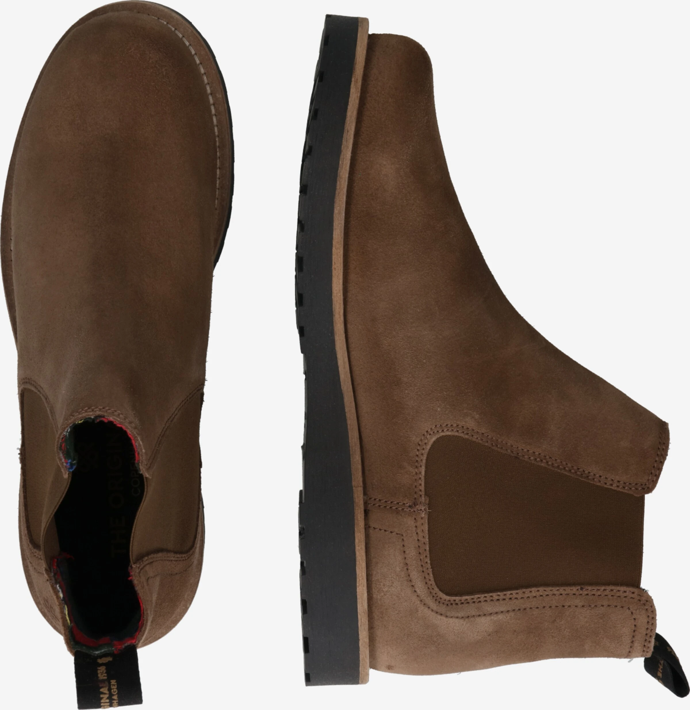 Enkelboots Chelsea Boots The Zune Heren Lichtbruin 2 Enkelboots Chelsea Boots The Zune Heren Lichtbruin - Afbeelding 2