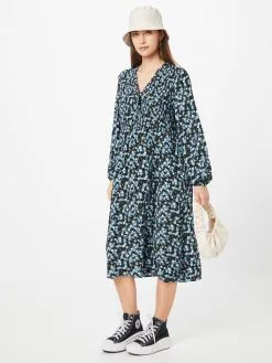 MOSS COPENHAGEN Midi Jurken Jurk Kalika Jalina Dames Navy / Smoky Blue 9 MOSS COPENHAGEN Midi Jurken Jurk Kalika Jalina Dames Navy / Smoky Blue -Moss Copenhagen Verkoop c8389f4ca9095d971985be961ae8e768