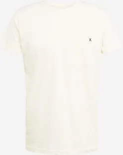 T-shirts Shirt Kolding Heren Crème