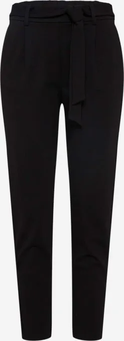 MOSS COPENHAGEN Bandplooibroeken Tapered Bandplooibroek Popye Dames Zwart