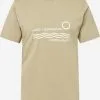 T-shirts Shirt Heren Beige