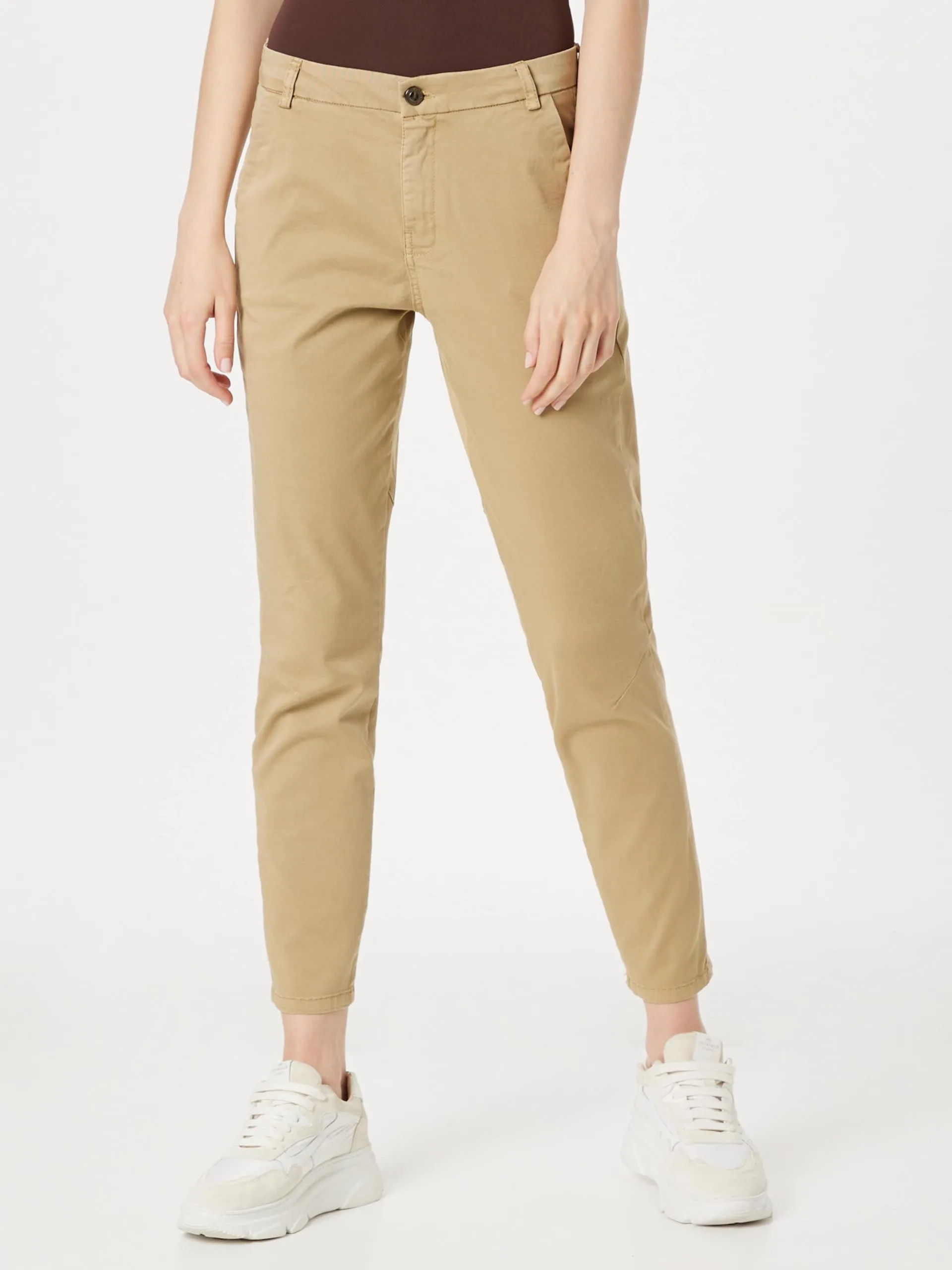 IVY Copenhagen Chinos Regular Chino Karmey Dames Kaki 3 IVY Copenhagen Chinos Regular Chino Karmey Dames Kaki - Afbeelding 3