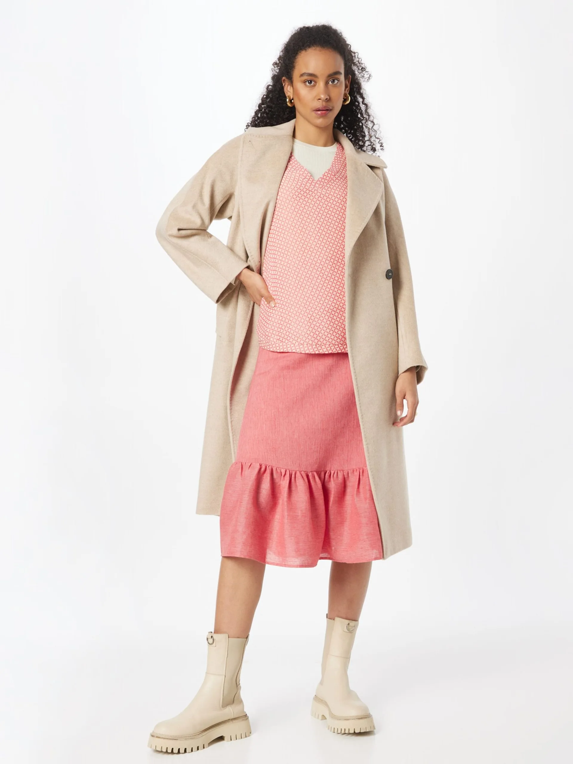 Longsleeves Shirt Dames Pink 5 Longsleeves Shirt Dames Pink - Afbeelding 5