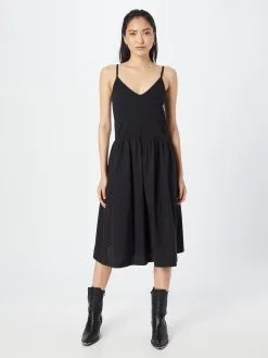 MOSS COPENHAGEN Midi Jurken Jurk Amaia Ledu Dames Zwart 7 MOSS COPENHAGEN Midi Jurken Jurk Amaia Ledu Dames Zwart -Moss Copenhagen Verkoop d302423fe19fbee82509093365772221