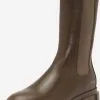 COPENHAGEN Enkellaarsjes Chelsea Boots Dames Kaki