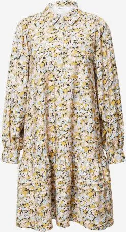 MOSS COPENHAGEN Blousejurken Blousejurk Minetta Benina Dames Gemengde Kleuren