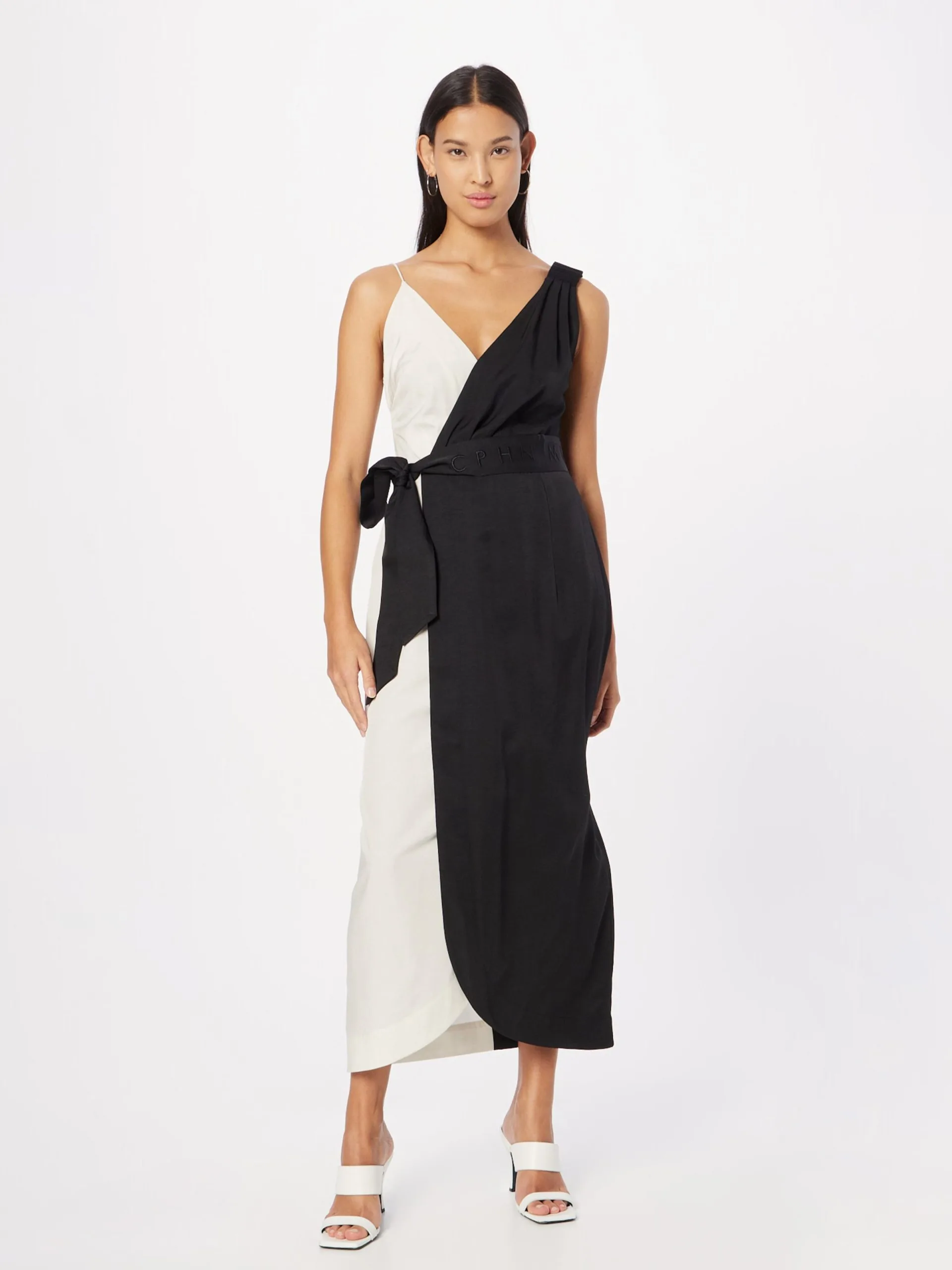 Maxi Jurken Jurk SHO Dames Zwart 3 Maxi Jurken Jurk SHO Dames Zwart - Afbeelding 3