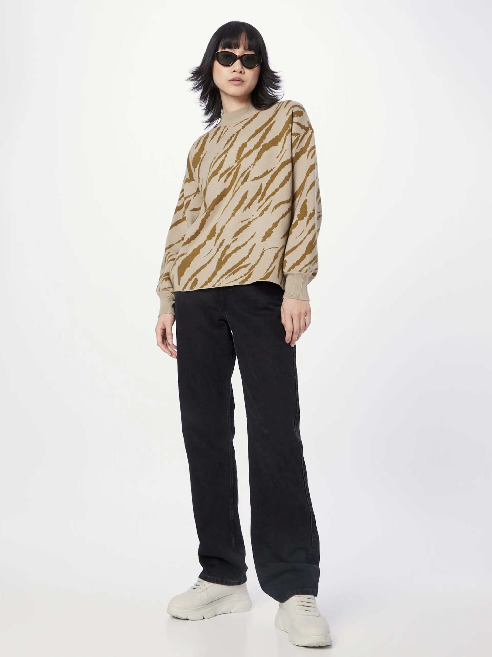 MOSS COPENHAGEN Fijngebreide Truien Trui Dames Grijs 5 MOSS COPENHAGEN Fijngebreide Truien Trui Dames Grijs - Afbeelding 5