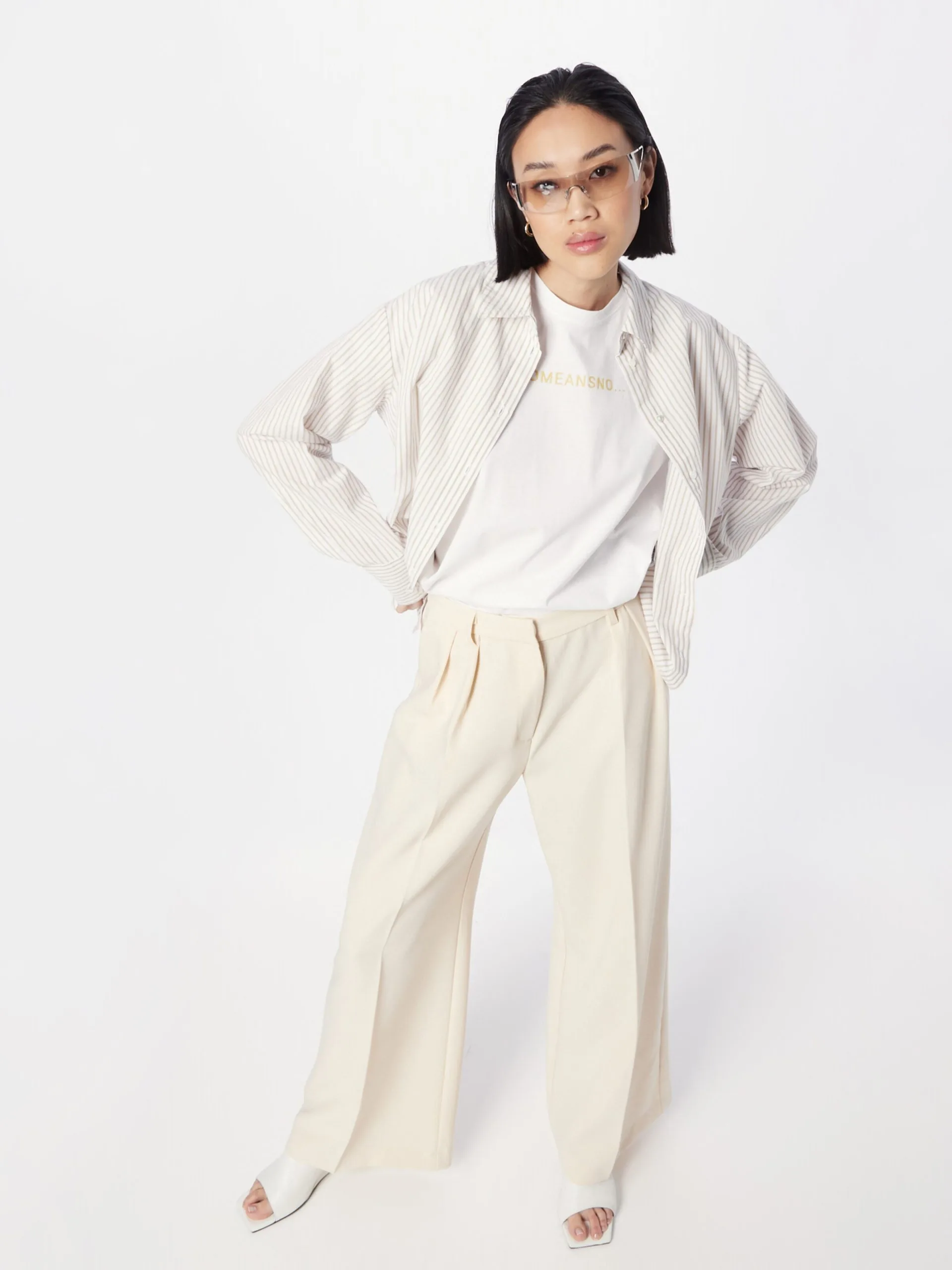 MOSS COPENHAGEN T-shirts Shirt Liv Dames Beige 5 MOSS COPENHAGEN T-shirts Shirt Liv Dames Beige - Afbeelding 5