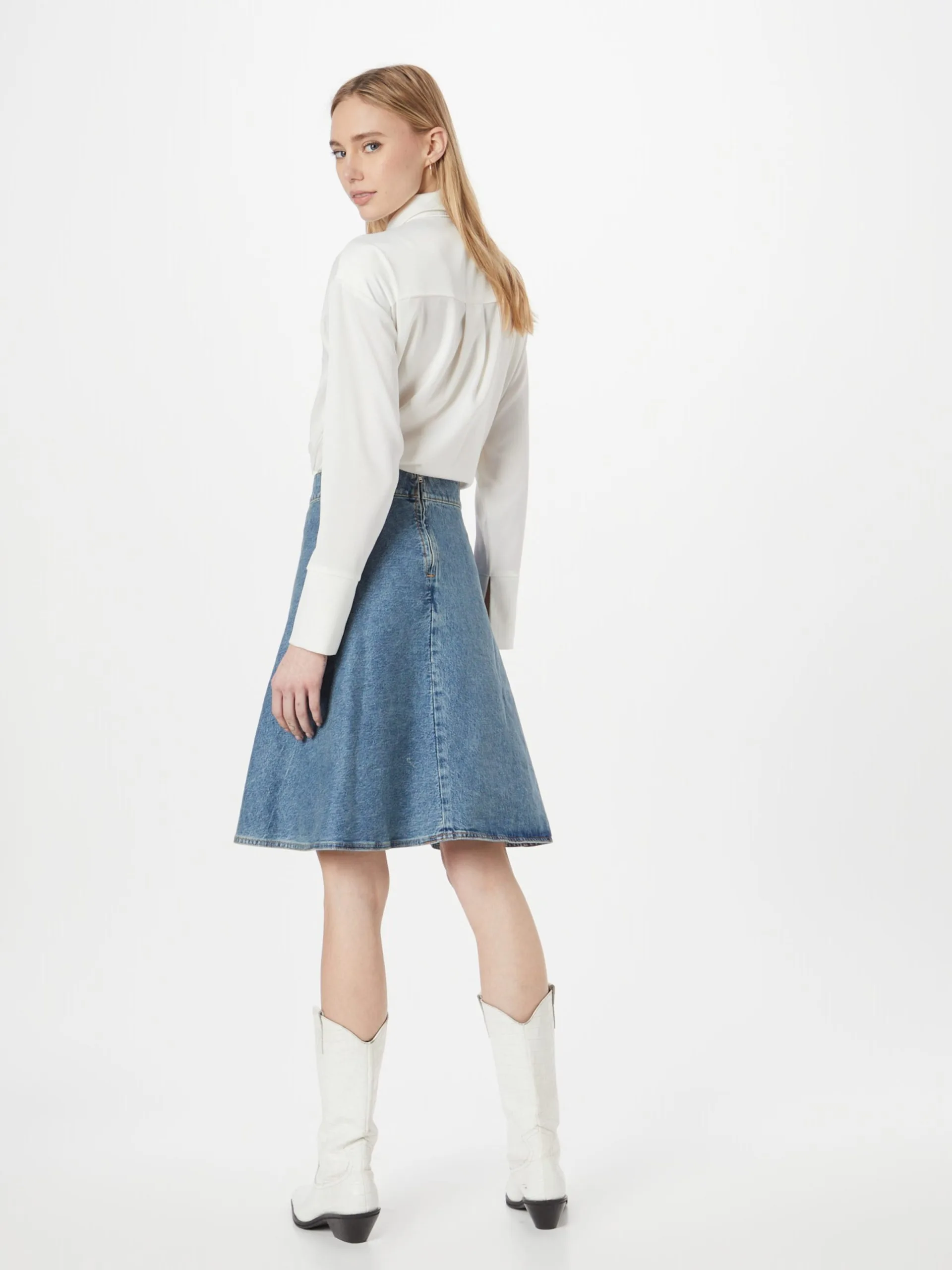 Mini Rokken Rok Dames Blauw 4 Mini Rokken Rok Dames Blauw - Afbeelding 4