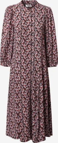 MOSS COPENHAGEN Midi Jurken Jurk Karola Raye Dames Gemengde Kleuren