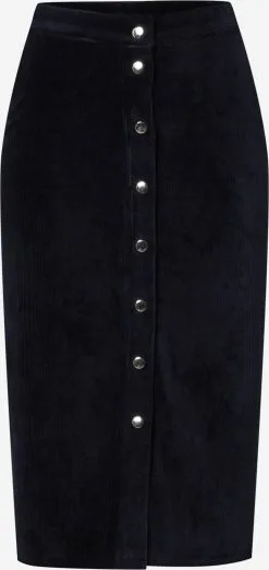 MOSS COPENHAGEN Midi Rokken Rok Millie Dames Navy