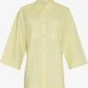 MOSS COPENHAGEN Overhemden Blouse Dames Citroen