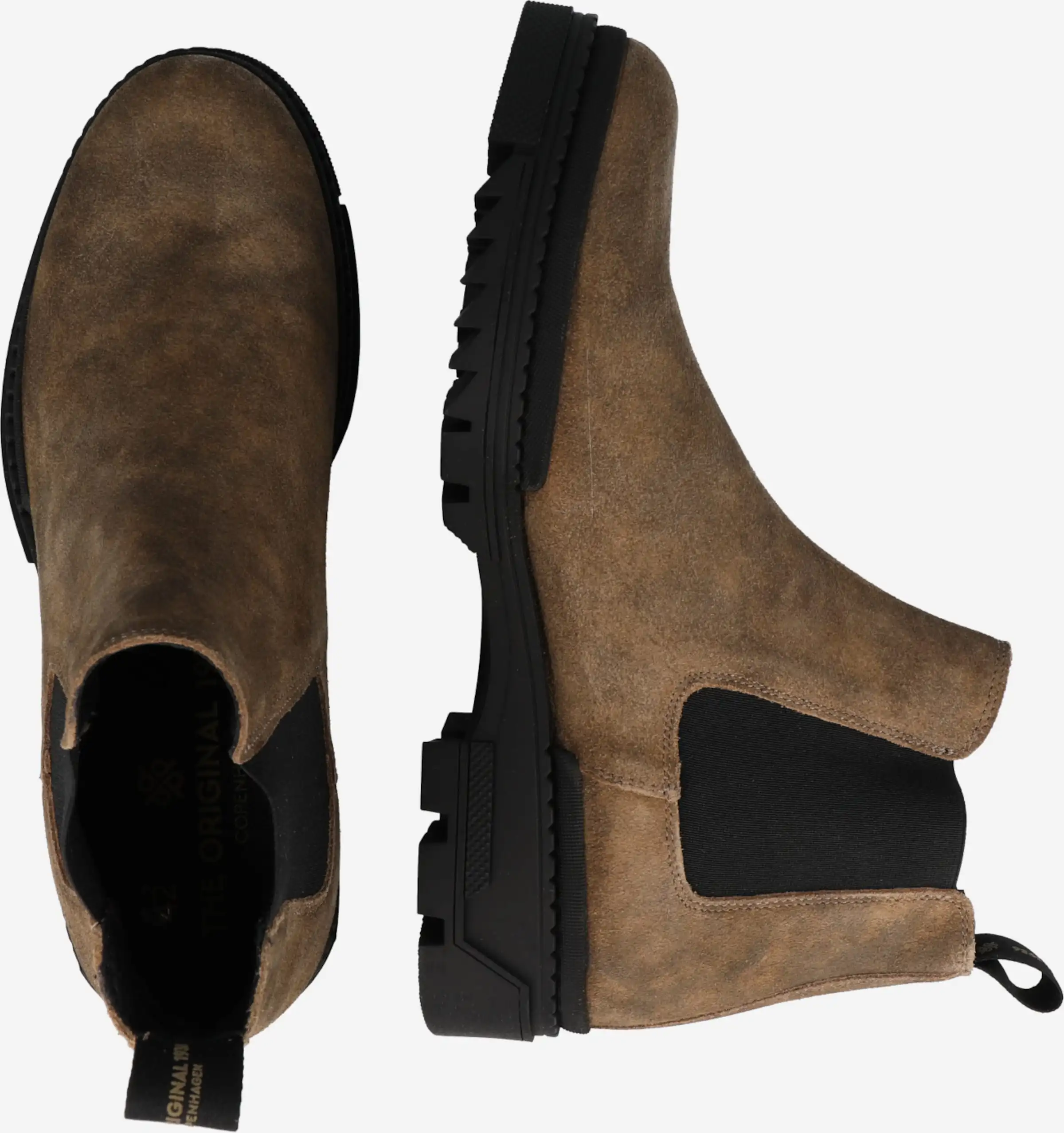 Enkelboots Chelsea Boots The Wulf Heren Taupe 2 Enkelboots Chelsea Boots The Wulf Heren Taupe - Afbeelding 2