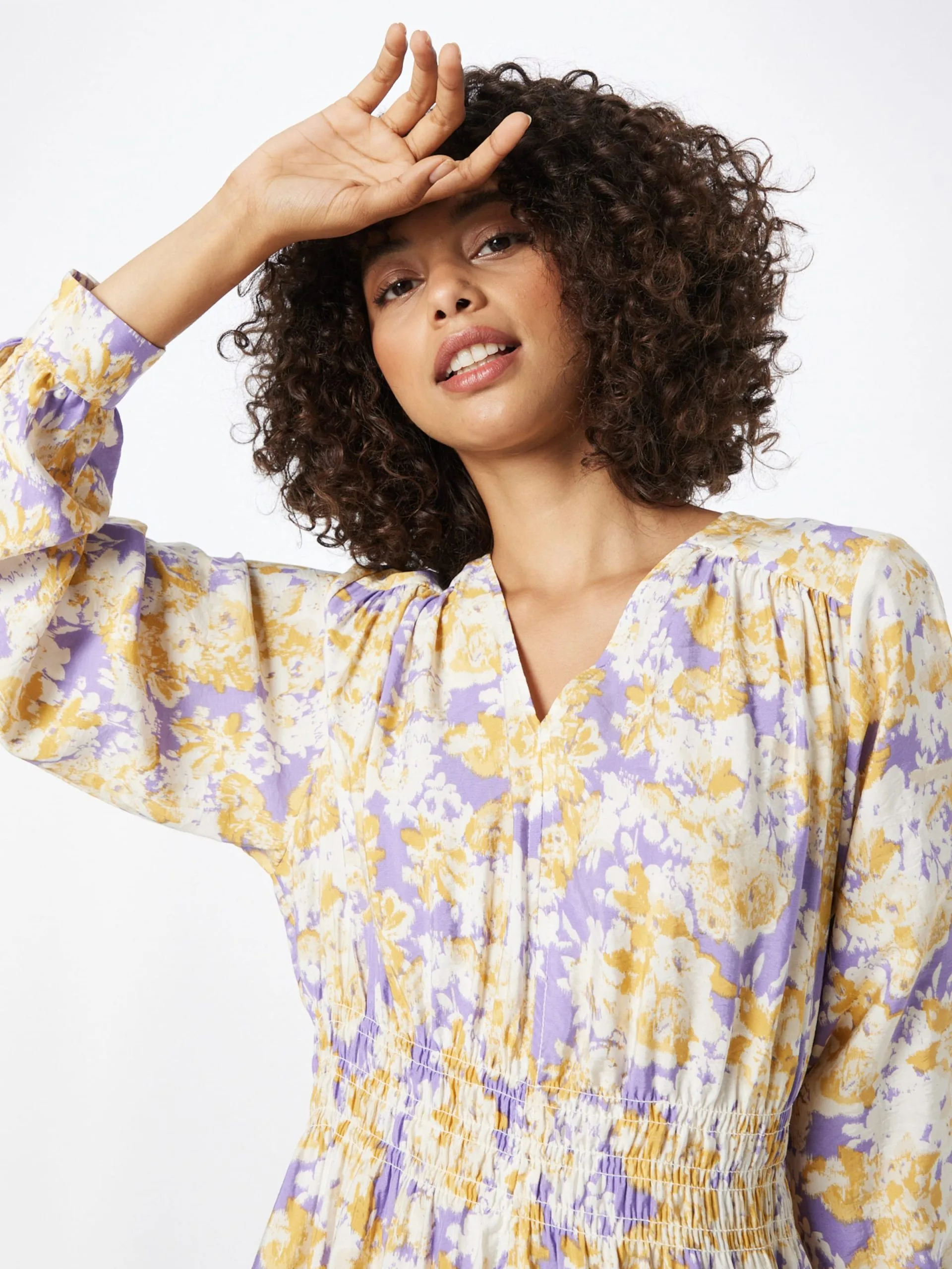 MOSS COPENHAGEN Maxi Jurken Jurk Marte Ladonna Dames Lichtlila 2 MOSS COPENHAGEN Maxi Jurken Jurk Marte Ladonna Dames Lichtlila - Afbeelding 2