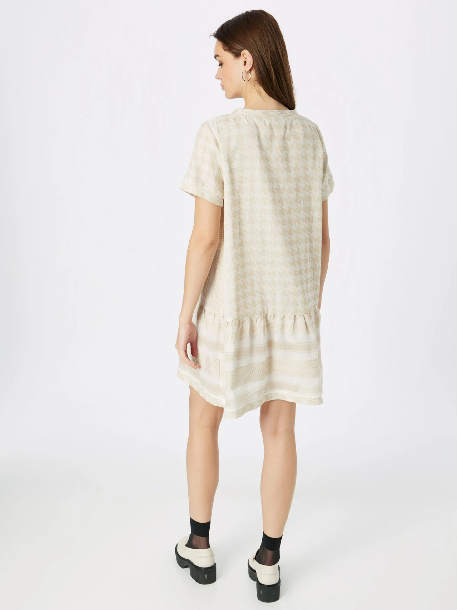 Mini Jurken Jurk Dames Wit 4 Mini Jurken Jurk Dames Wit - Afbeelding 4