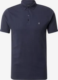 Polos Shirt Silkeborg Heren Navy