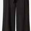 MOSS COPENHAGEN Bandplooibroeken Wide Leg Bandplooibroek Dilvera Dames Zwart