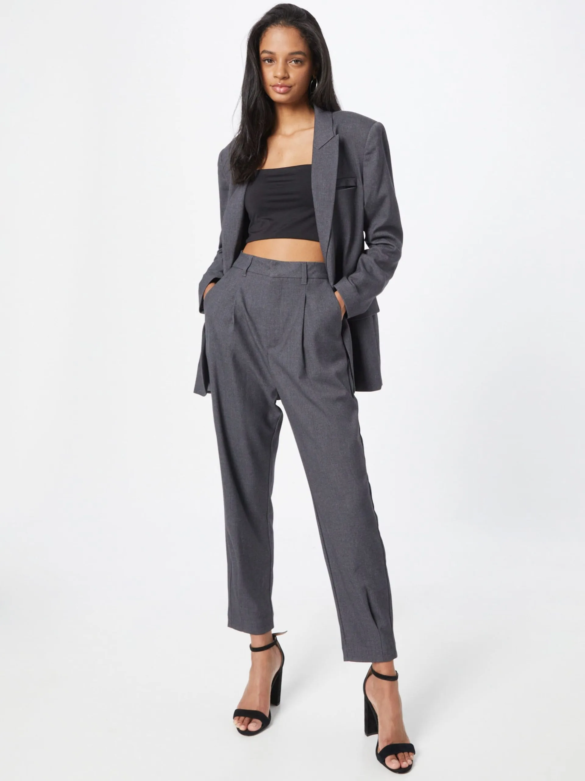 Klassieke Blazers Blazers TAILOR Dames Grijs Gemêleerd 5 Klassieke Blazers Blazers TAILOR Dames Grijs Gemêleerd - Afbeelding 5