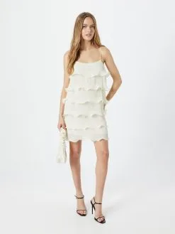 Zomerjurken Zomerjurk KIRA Dames Wit -Moss Copenhagen Verkoop ec625485ec7d7426bf5aacc9d922aa08