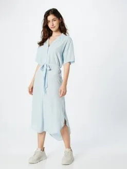 MOSS COPENHAGEN Blousejurken Blousejurk Carlya Dames Pastelblauw 7 MOSS COPENHAGEN Blousejurken Blousejurk Carlya Dames Pastelblauw -Moss Copenhagen Verkoop ecfabd0b076edde0fb0619739eba2e5c