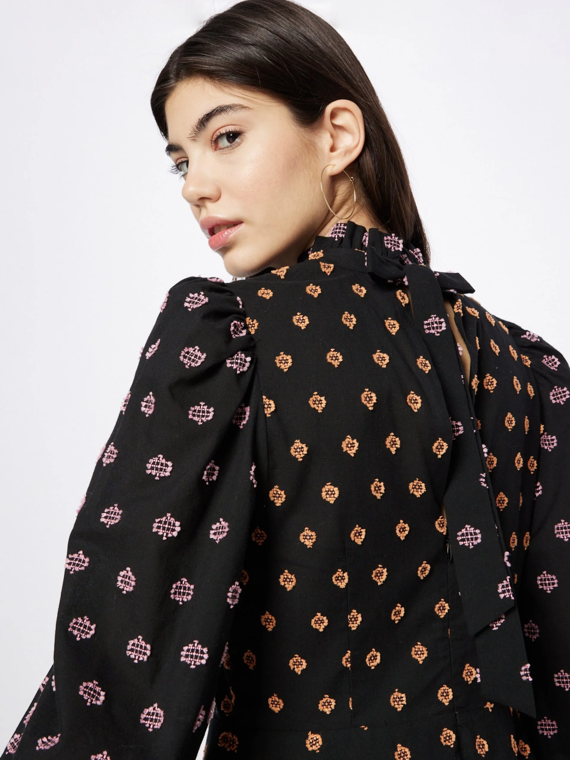 Mini Jurken Jurk Joelle Dames Zwart 2 Mini Jurken Jurk Joelle Dames Zwart - Afbeelding 2