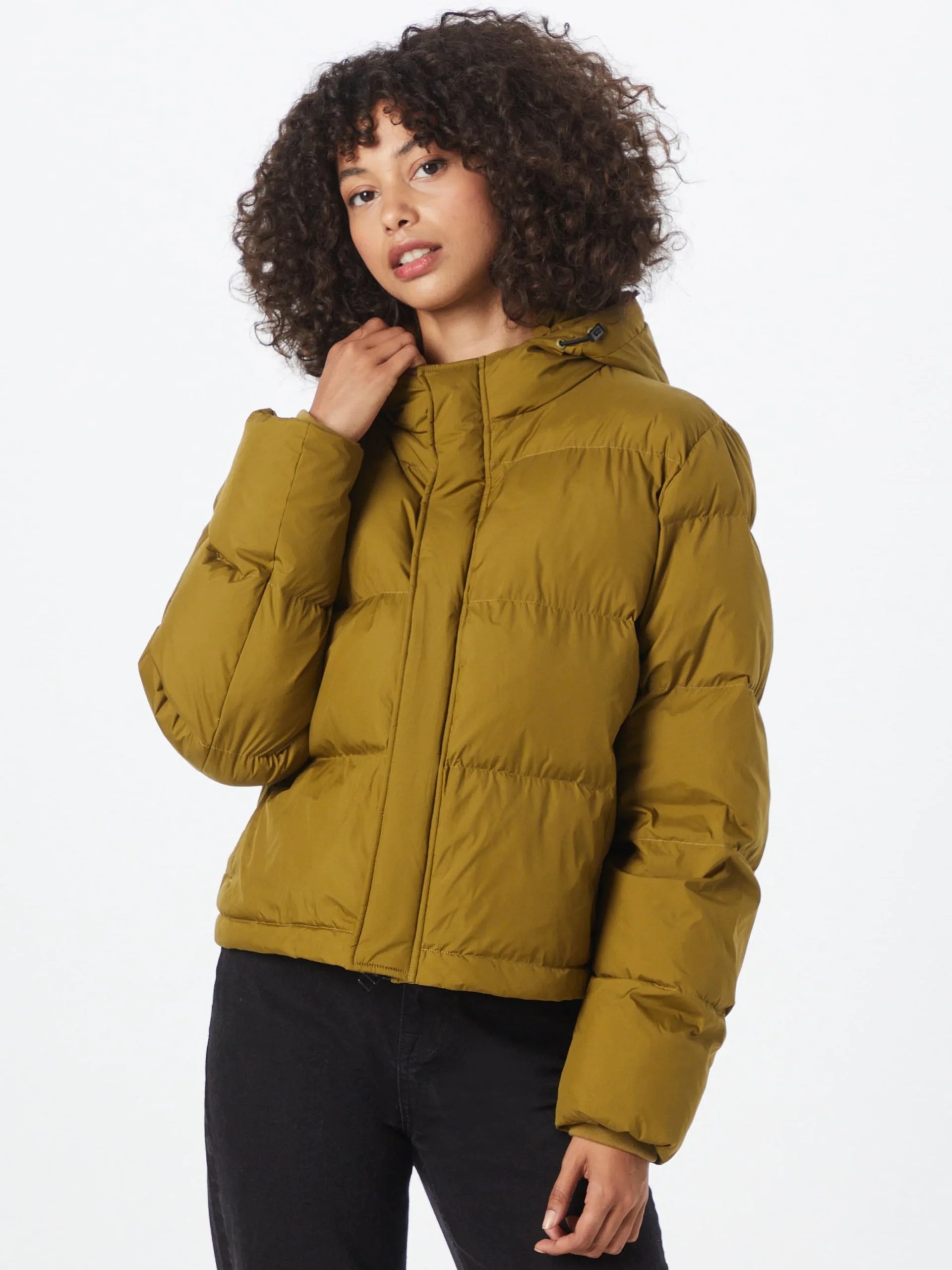 Tussenjassen Tussenjas Jojo Dames Olijfgroen 3 Tussenjassen Tussenjas Jojo Dames Olijfgroen - Afbeelding 3