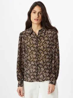 MOSS COPENHAGEN Overhemden Blouse Iluna Rikkelie Dames Zwart 7 MOSS COPENHAGEN Overhemden Blouse Iluna Rikkelie Dames Zwart -Moss Copenhagen Verkoop f11b2724c4be6d7885f2175cc86ac6ab