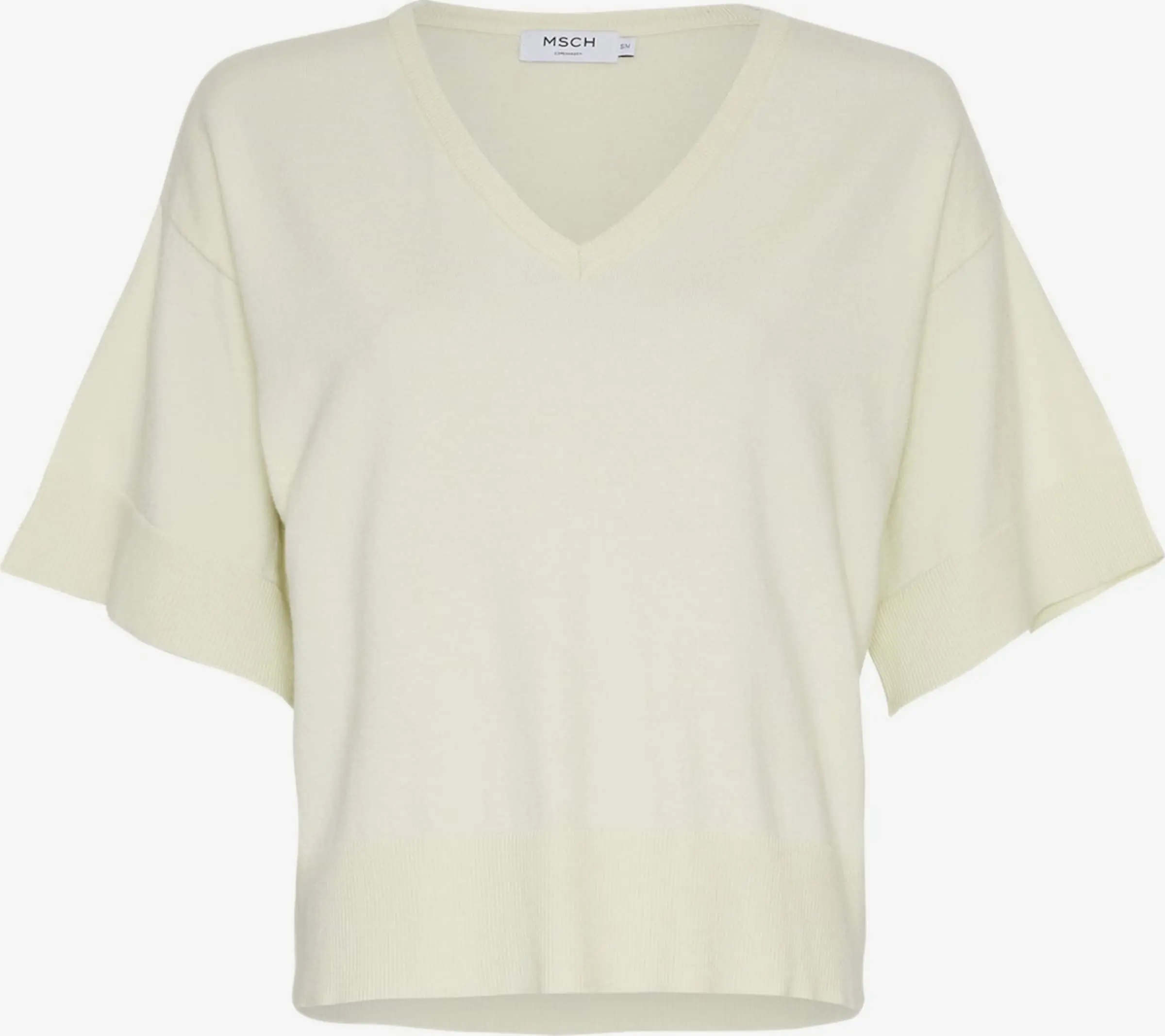 MOSS COPENHAGEN Fijngebreide Truien Trui Rachelle Dames Ecru 1 MOSS COPENHAGEN Fijngebreide Truien Trui Rachelle Dames Ecru