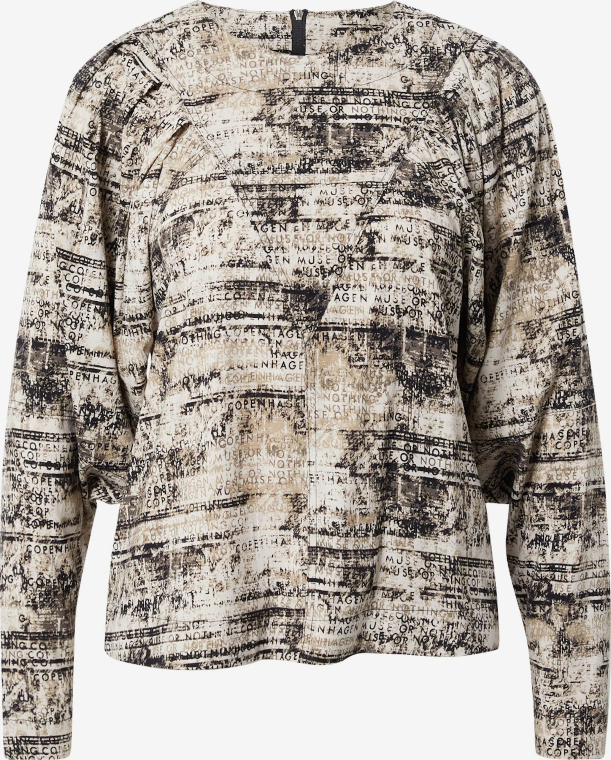 Blouseshirts Blouse MARRY Dames Lichtbruin 1 Blouseshirts Blouse MARRY Dames Lichtbruin