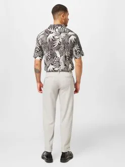 Pantalons Regular Bandplooibroek Lyon Heren Lichtgrijs -Moss Copenhagen Verkoop f4fef6bf150364069a0ec9d031816e7d