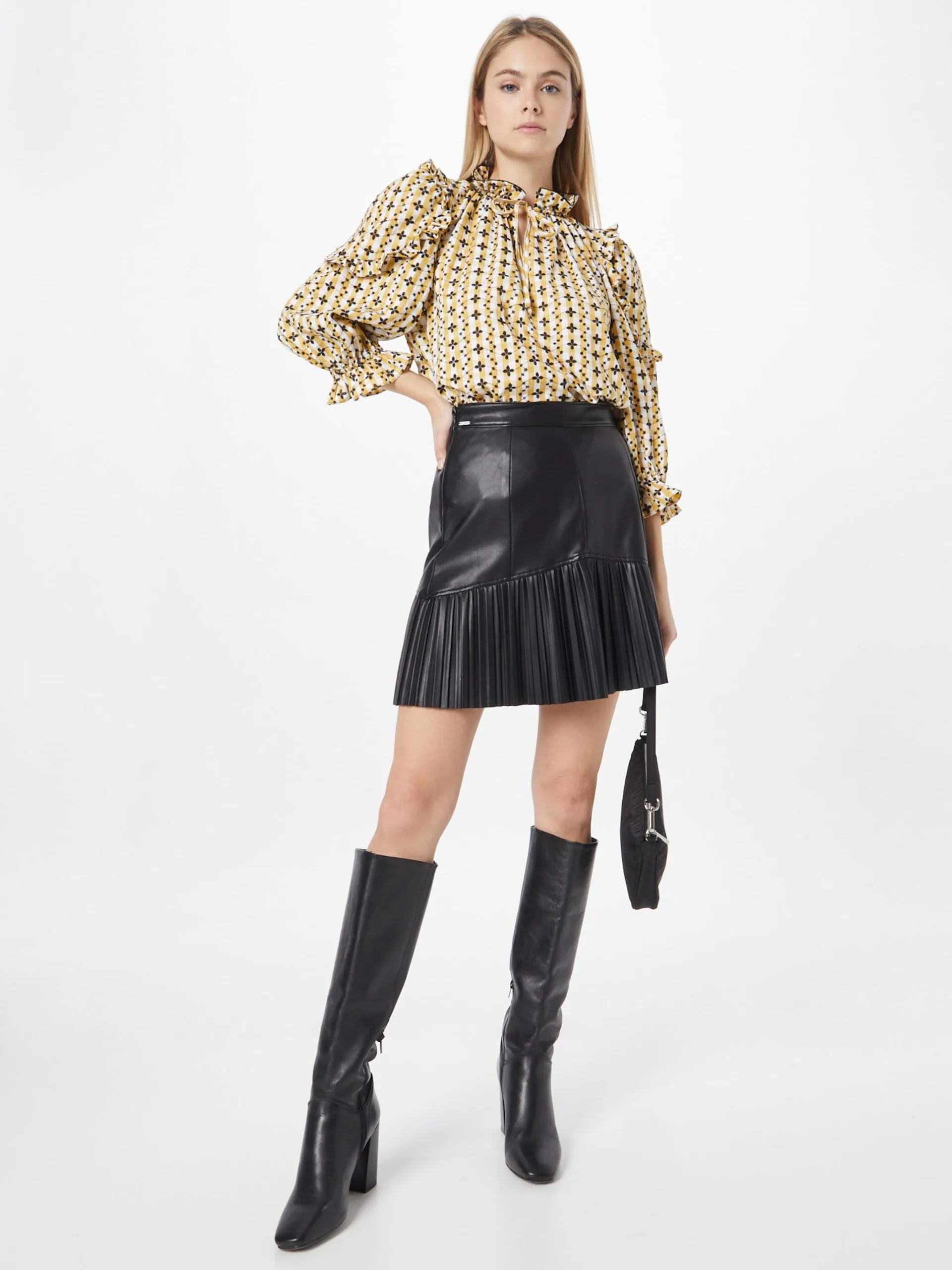 Blouses Met Korte Mouw Blouse Ilia Dames Geel 5 Blouses Met Korte Mouw Blouse Ilia Dames Geel - Afbeelding 5