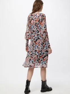 MOSS COPENHAGEN Midi Jurken Jurk Ammalie Dames Gemengde Kleuren -Moss Copenhagen Verkoop f5b6c00dcea32504ce649223f8c54a55