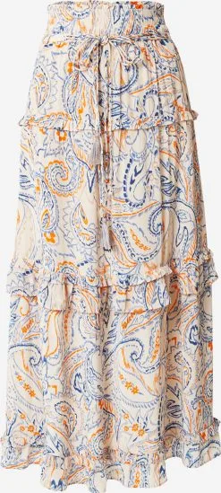 Maxi Rokken Rok Siem Dames Beige