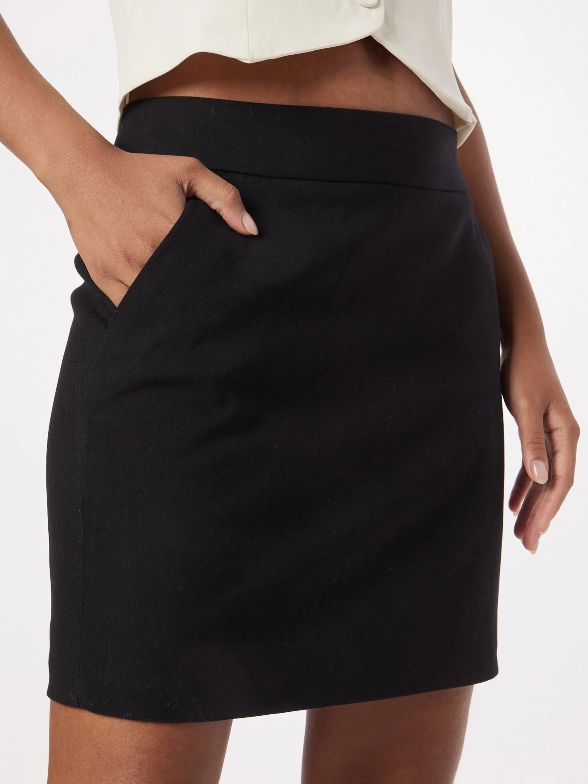 Mini Rokken Rok TAILOR Dames Zwart 2 Mini Rokken Rok TAILOR Dames Zwart - Afbeelding 2