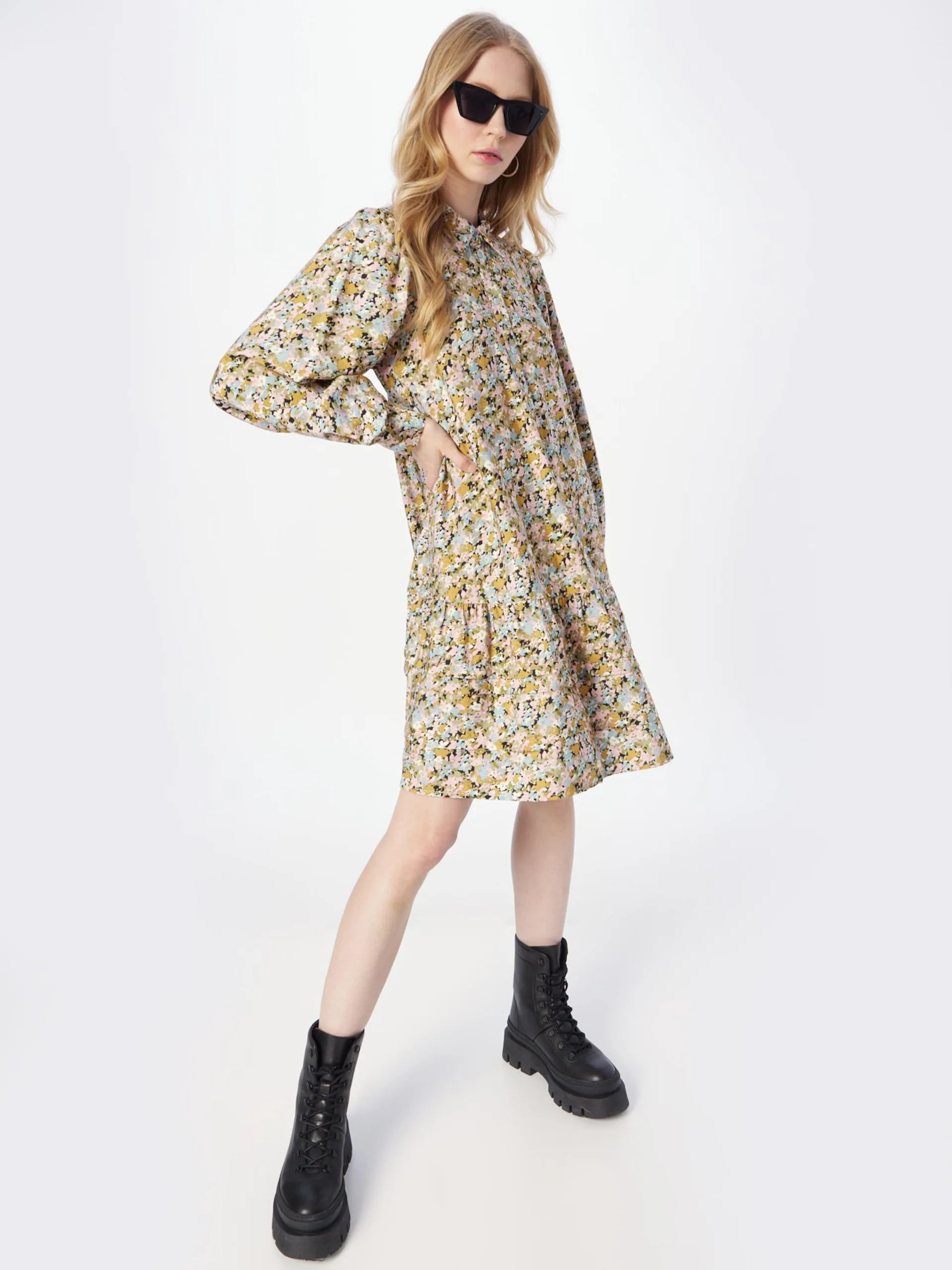 MOSS COPENHAGEN Blousejurken Blousejurk Minetta Benina Dames Gemengde Kleuren 5 MOSS COPENHAGEN Blousejurken Blousejurk Minetta Benina Dames Gemengde Kleuren - Afbeelding 5