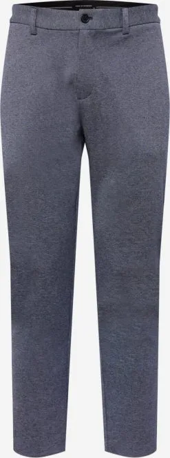 Chinos Slimfit Chino Milano Heren Duifblauw