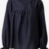 MOSS COPENHAGEN Blouseshirts Blouse Romina Dames Navy