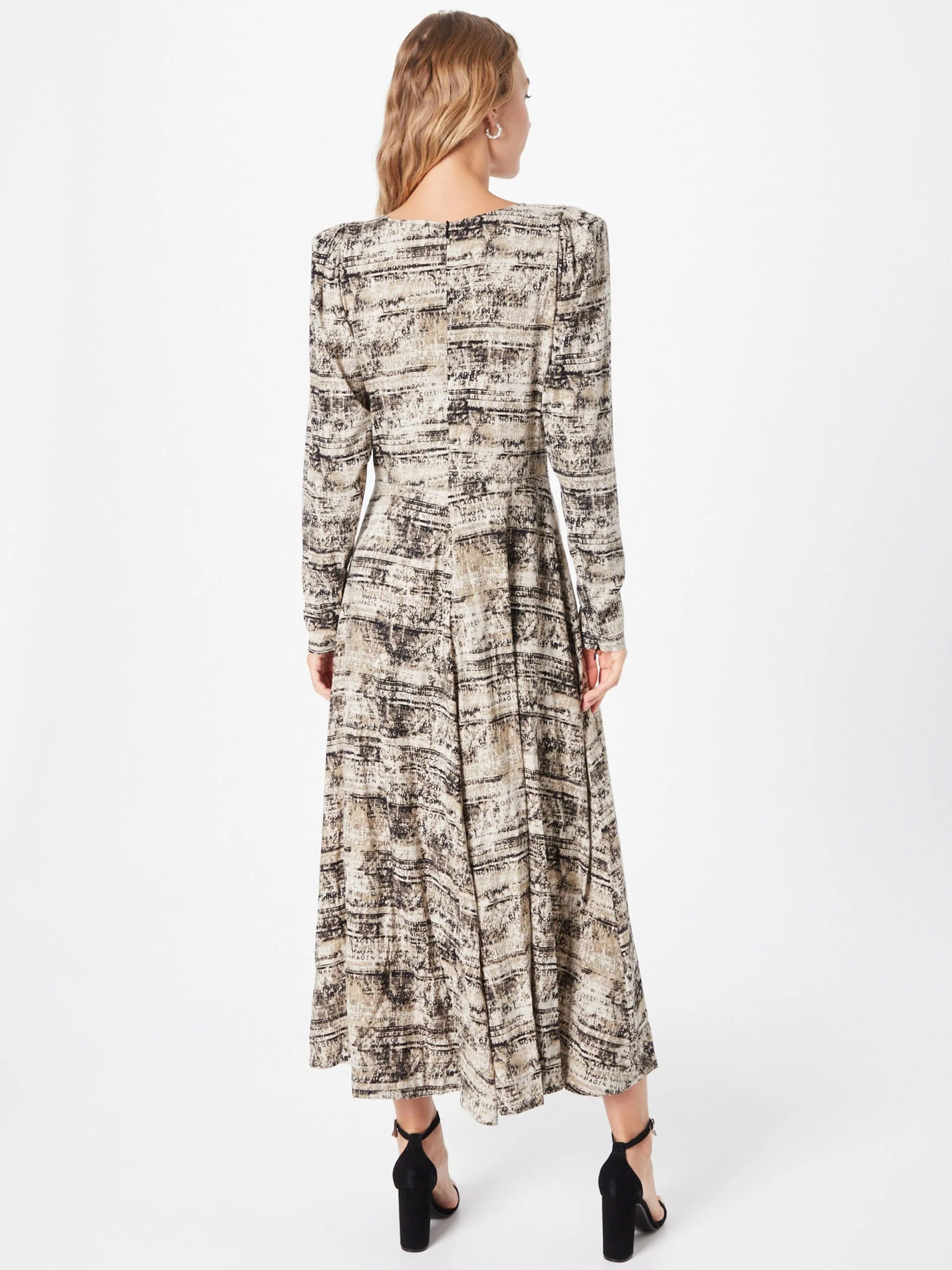 Maxi Jurken Jurk MARRY Dames Bruin 4 Maxi Jurken Jurk MARRY Dames Bruin - Afbeelding 4