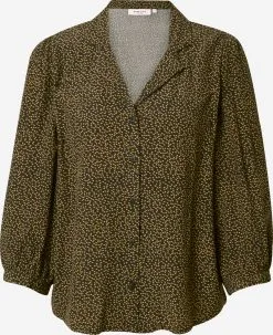 Moss Copenhagen Verkoop 20 MOSS COPENHAGEN Blouses Met Korte Mouw Blouse Galiena Morocco Dames Zwart